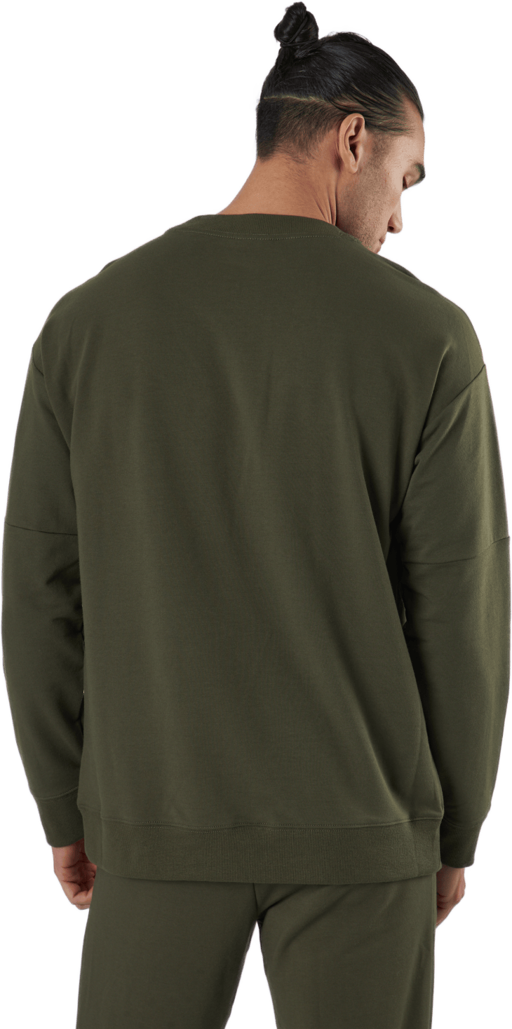 L/s Sweatshirt Army Green - Bild 3