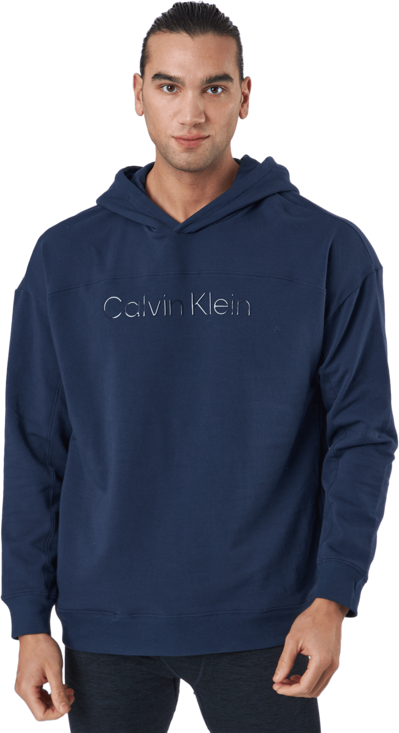 L/s Hoodie Blue Shadow, Male, Apparels, Underwear, Blue, L