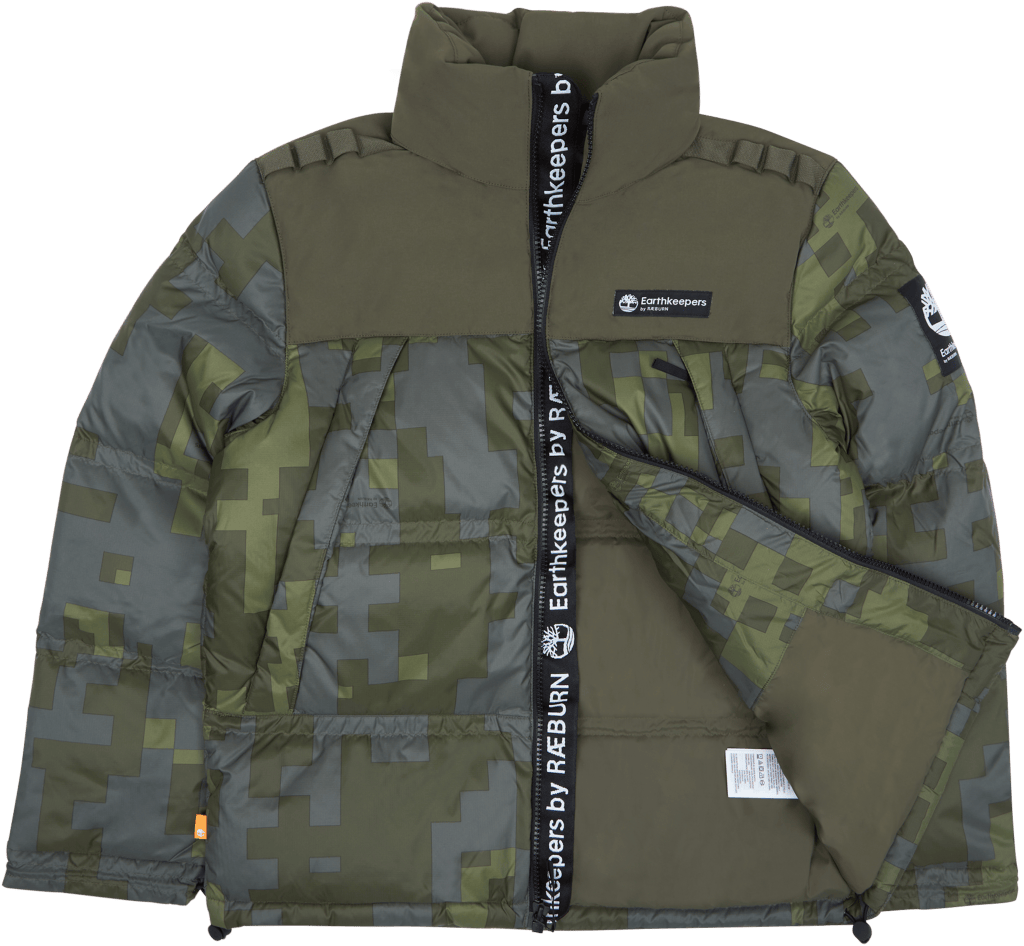 Raeburn X Ek+ Puffer Jacket Ao Digi Camo Aop - Bild 6