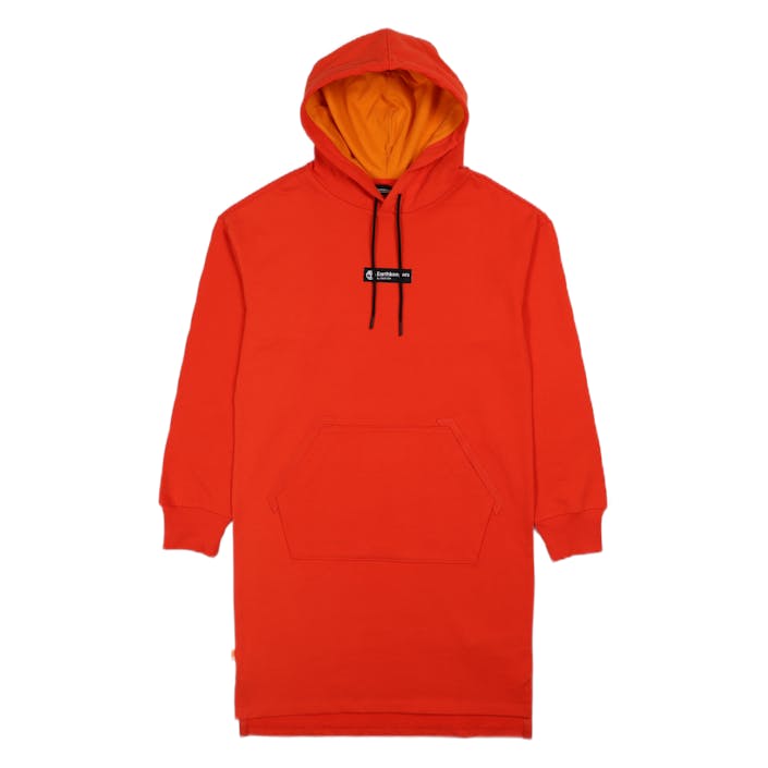 Raeburn X Ek+ Oversized Dress Spicy Orange, Male, Kläder, kjolar och klänningar, Orange, M