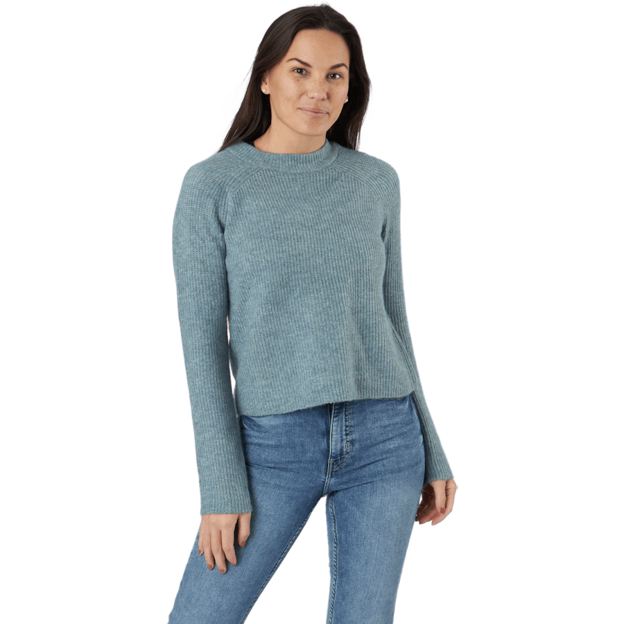 Pcellen Ls O-neck Knit Bc Trooper