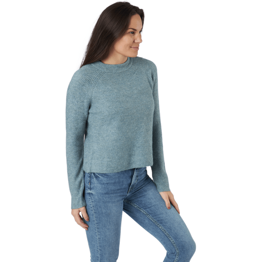 Pcellen Ls O-neck Knit Bc Trooper - Bild 2
