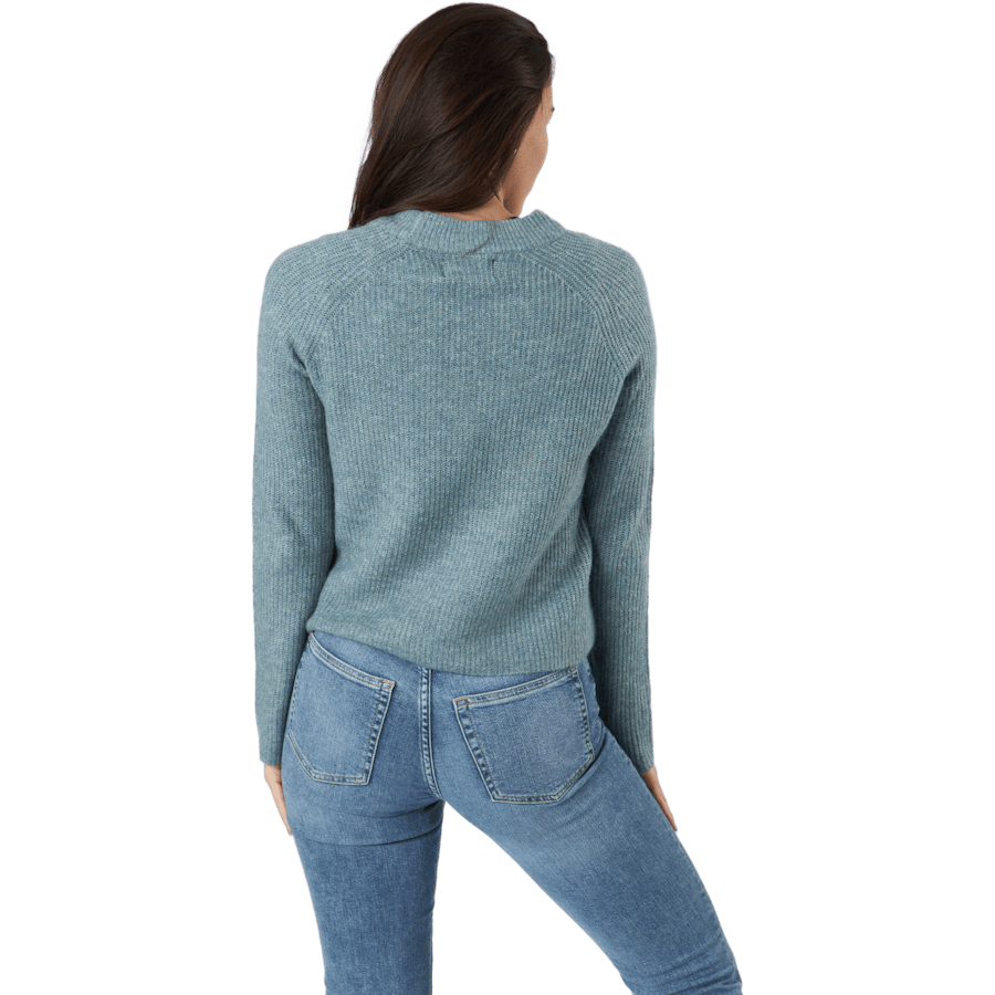 Pcellen Ls O-neck Knit Bc Trooper - Bild 3