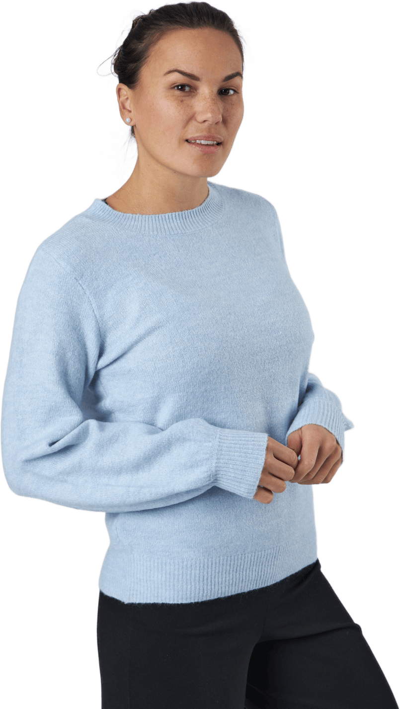 Pcperla Ls  Knit  Bc Kentucky Blue - Bild 2