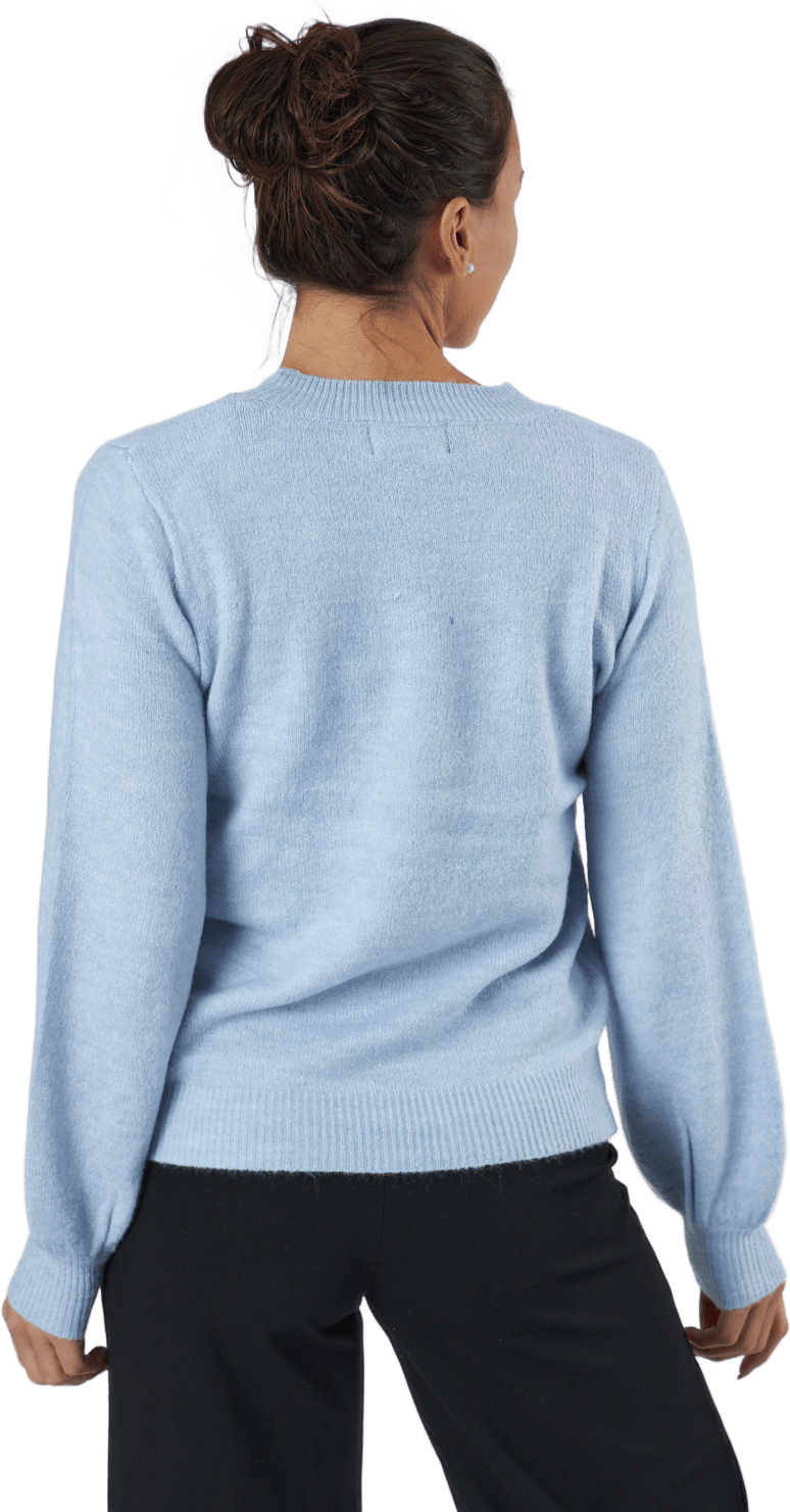 Pcperla Ls  Knit  Bc Kentucky Blue - Bild 3