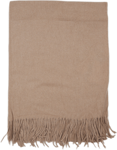 Pcjira Wool Scarf Silver Mink, Female, Apparels, hats & caps, Brown, ONESIZE