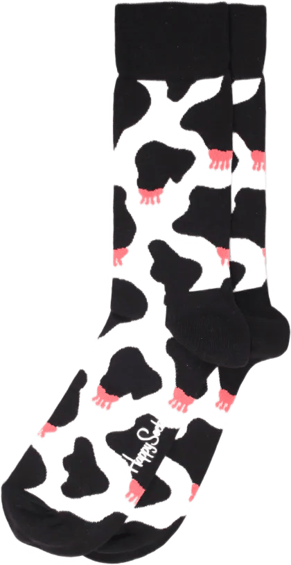 Cowzy Sock Black, Unisex, Odzież, Skarpety, Wielokolorowy, 41-46