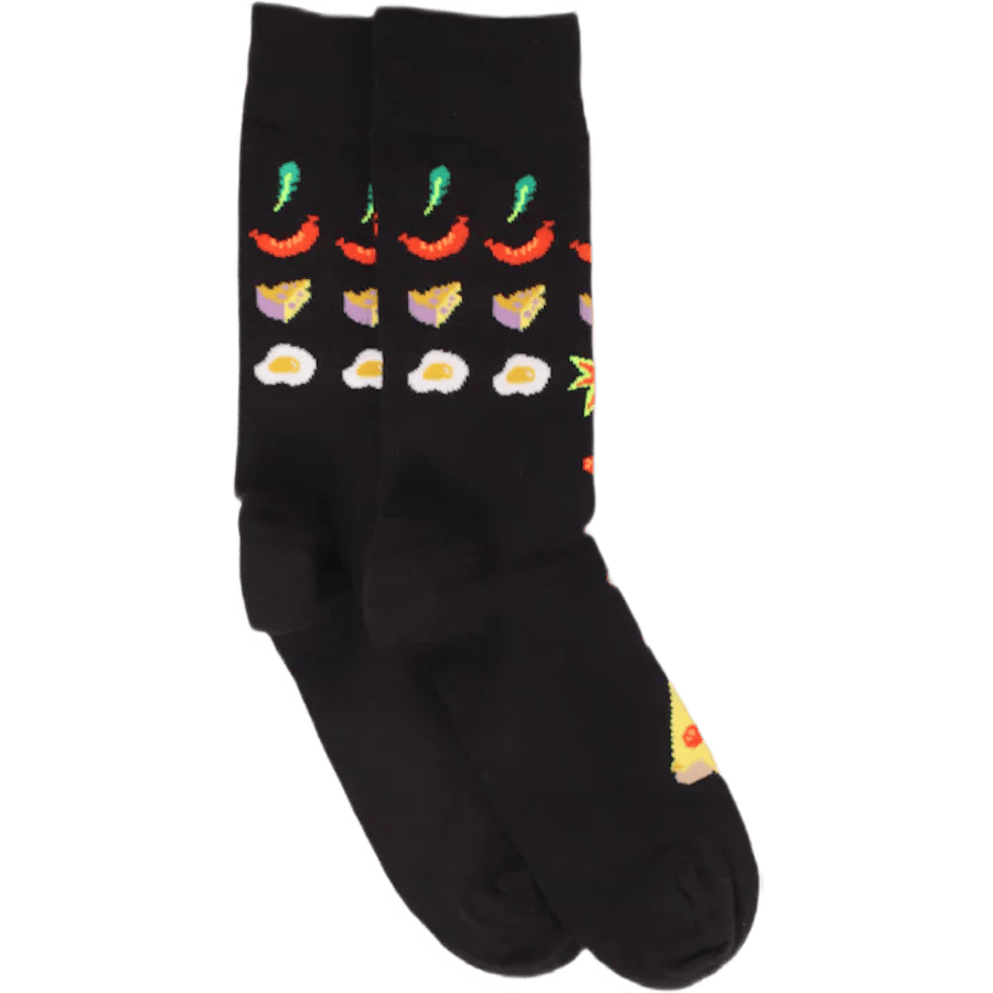 Pizza Invaders Sock Black - Bild 2