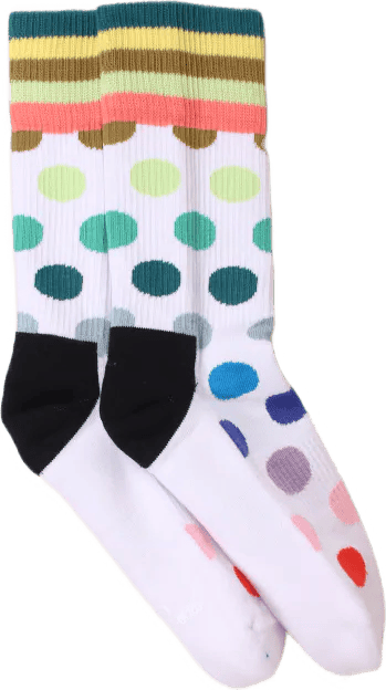 Big Dot Crew Sock White - Bild 2