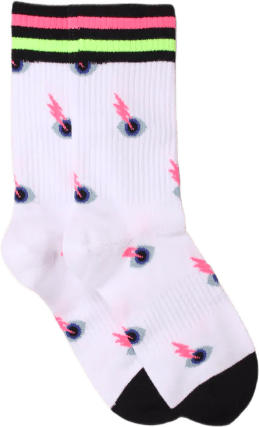 I See You Thin Crew Sock White - Bild 2