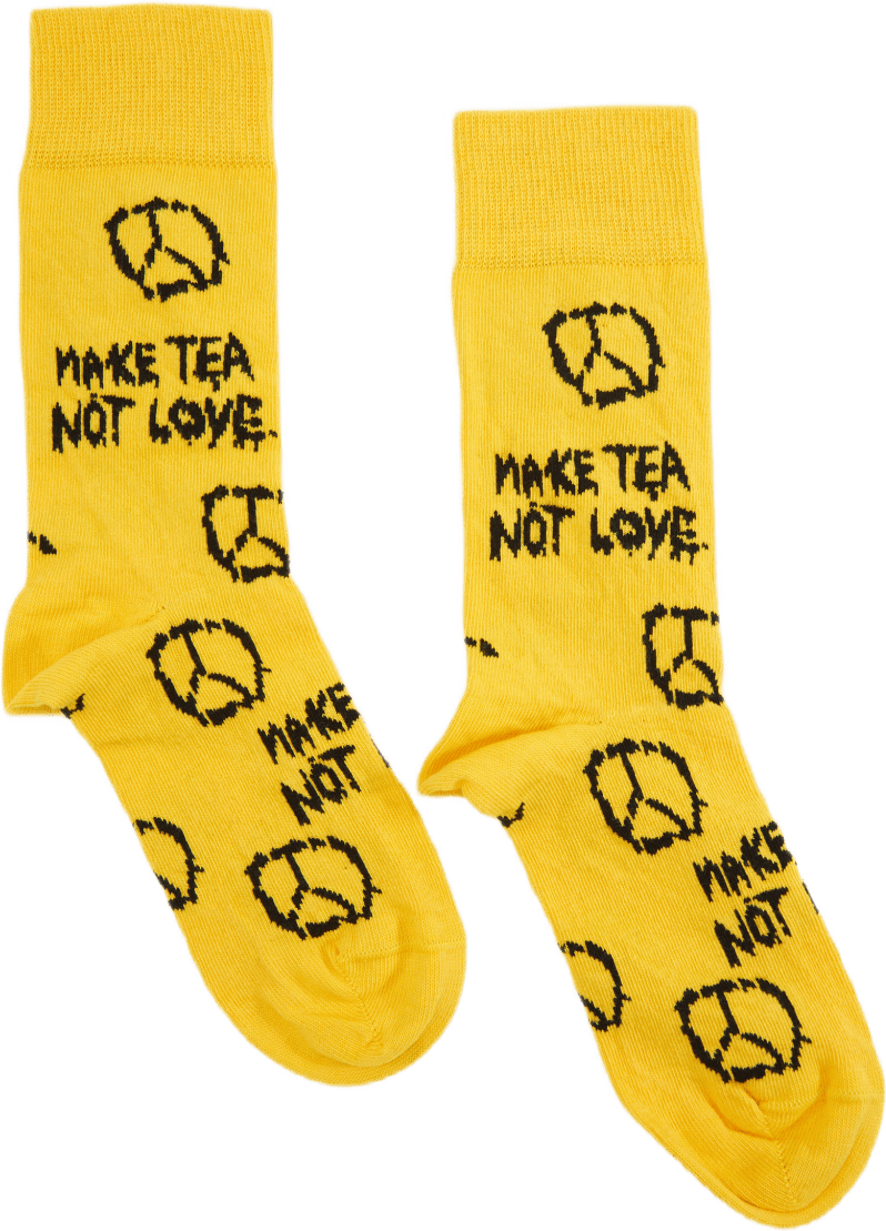 Hells Grannies Sock Medium Yellow - Bild 2