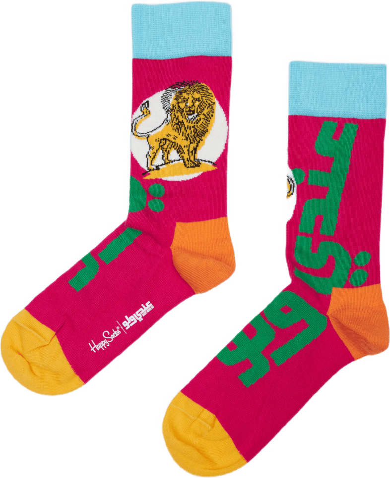 Atlas Lion Sock White