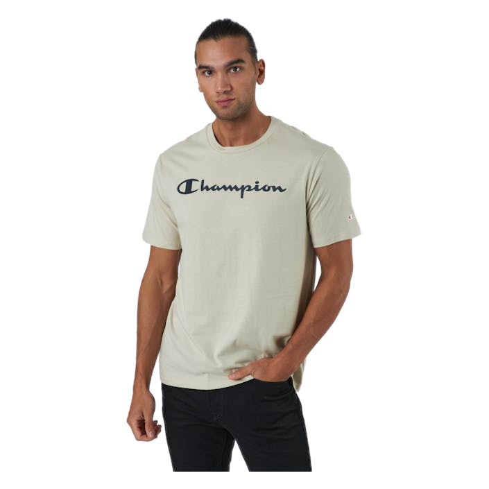 Crewneck T-shirt Overcast, Male, Kläder, T-shirt, Vit, XXL