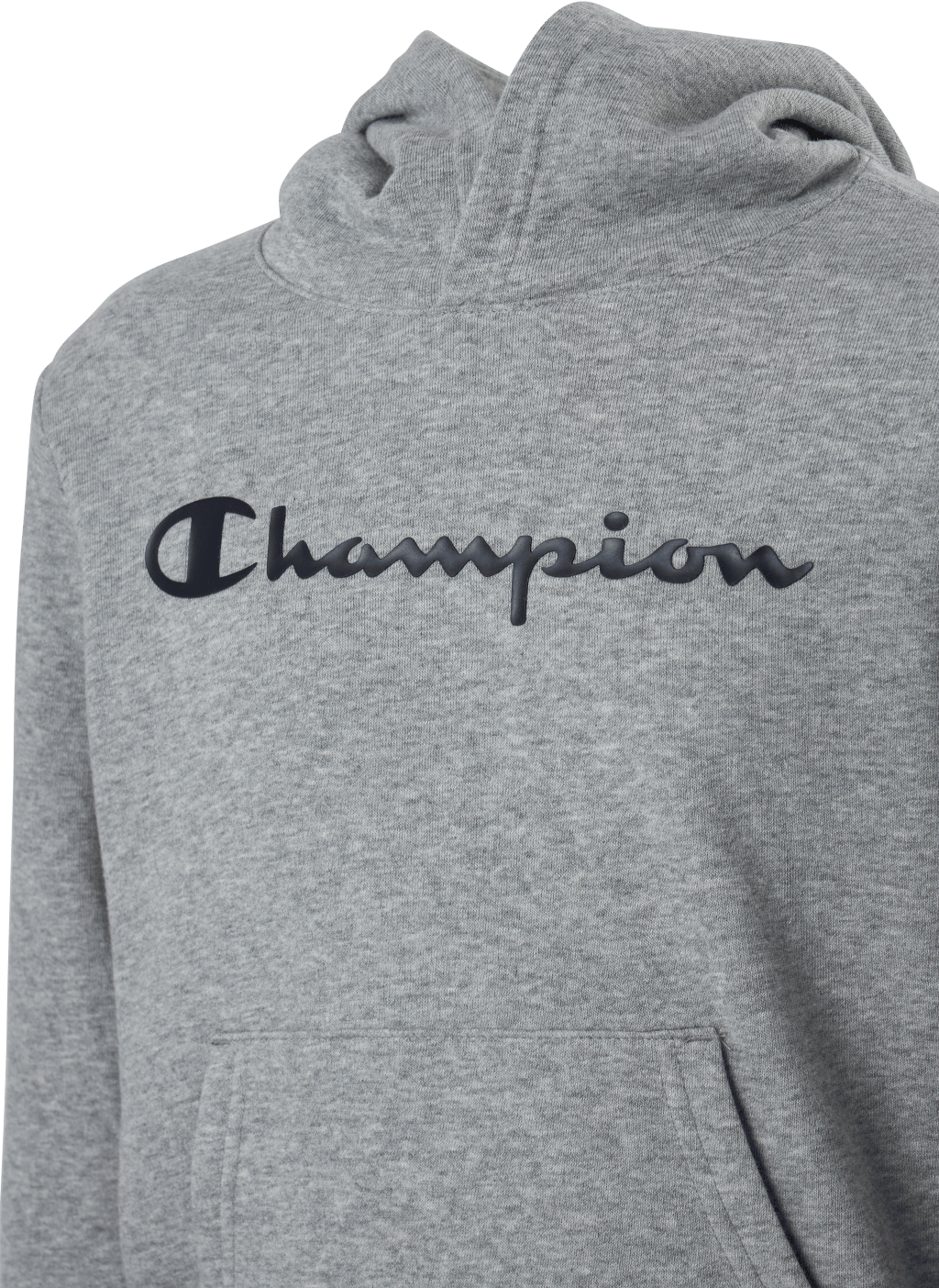 Hooded Sweatshirt Gray Melange Light - Bild 4