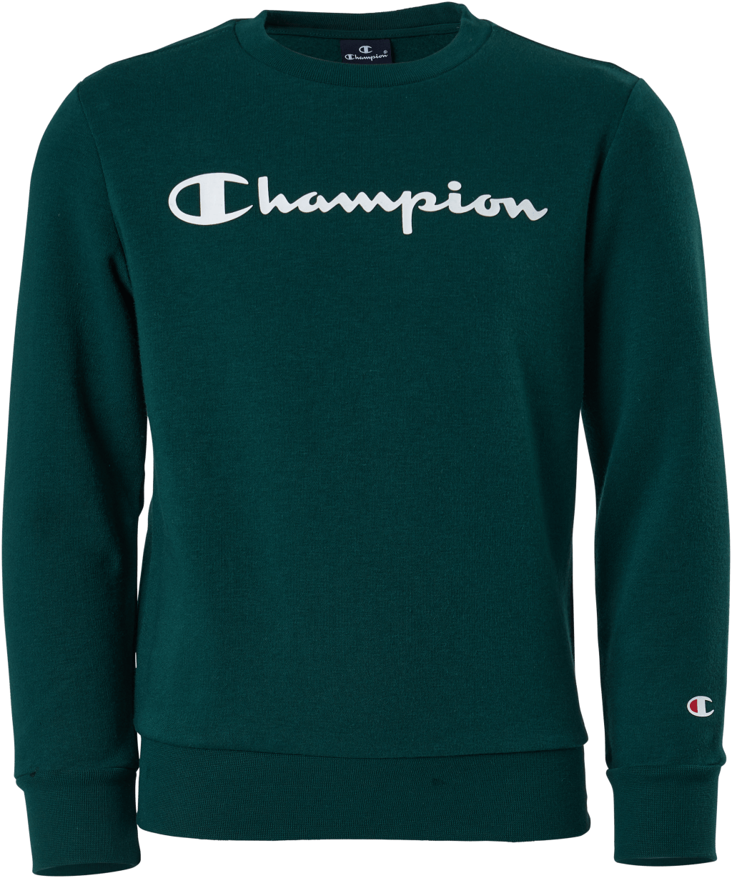 Crewneck Sweatshirt Rain Forest, Unisex, Apparels, Shirts, Green, XL