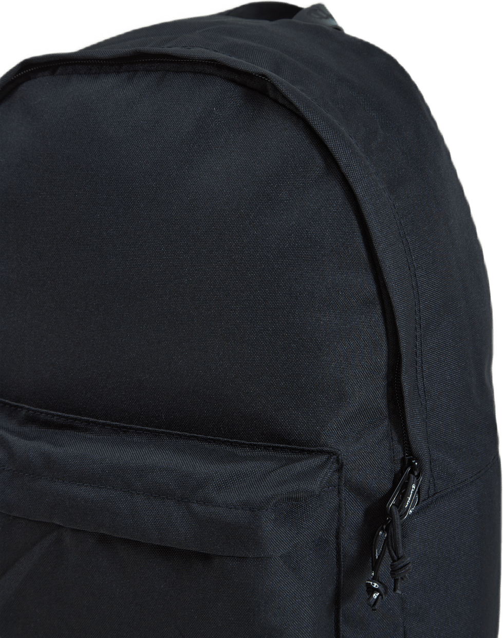 plain black rucksack
