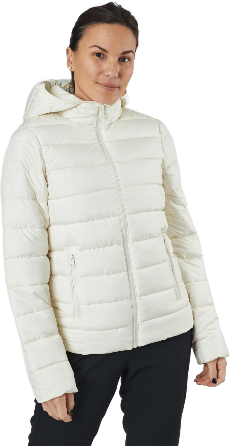 Hooded Polyfilled Jacket Papyrus