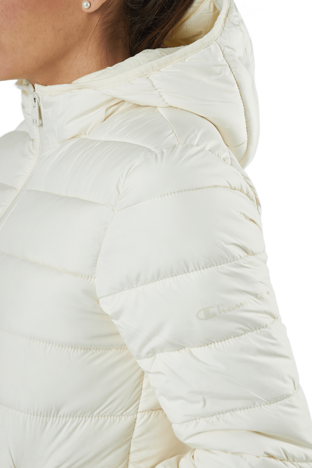 Hooded Polyfilled Jacket Papyrus - Bild 5