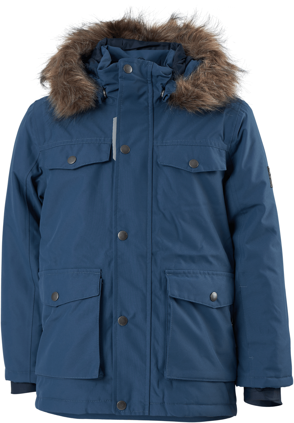 Nkmsnow10 Jacket 4fo Dark Denim, Unisex, Apparels, jackets, Blue, 152