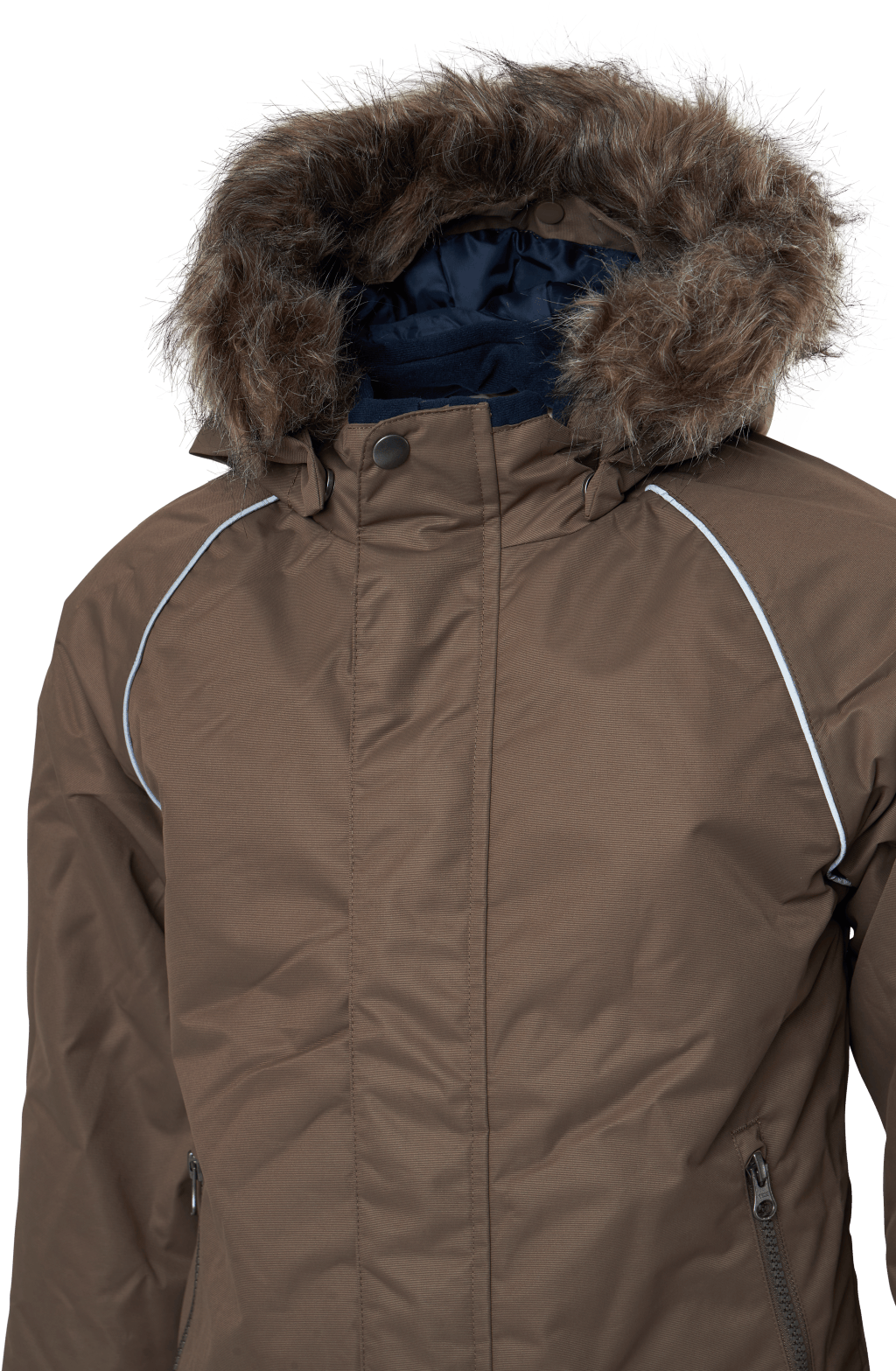 Nmmsnow03  Jacket Lux  2fo Chocolate Chip - Bild 4