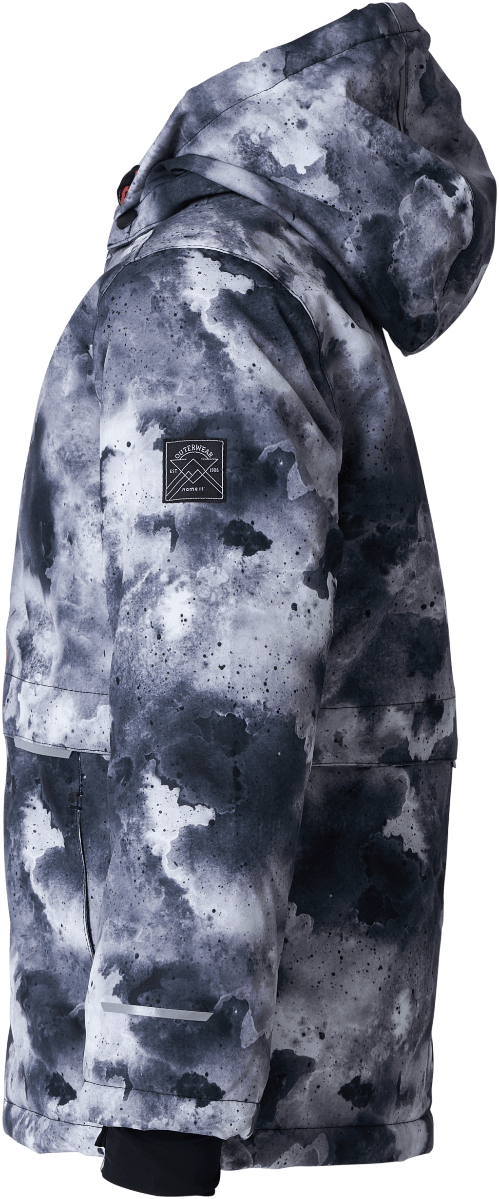 Nkmsnow10 Jacket Sky 4fo Black - Bild 2