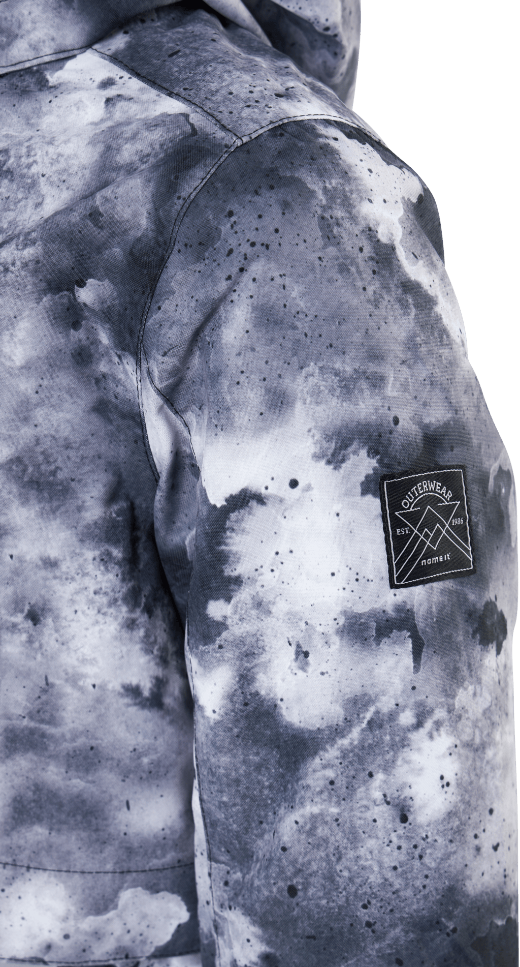 Nkmsnow10 Jacket Sky 4fo Black - Bild 4