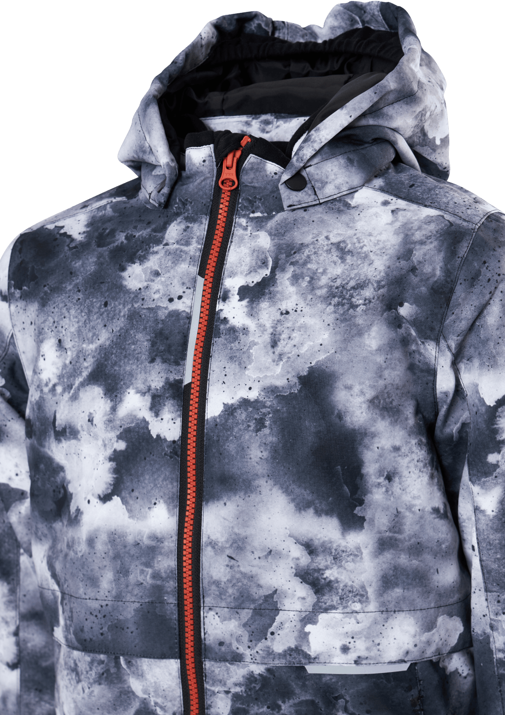 Nkmsnow10 Jacket Sky 4fo Black - Bild 5