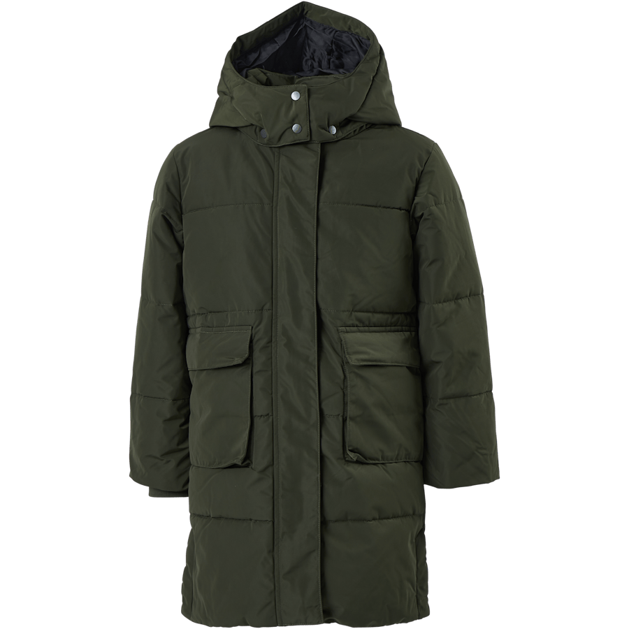 Nkfmary Long Puffer Jacket Rosin