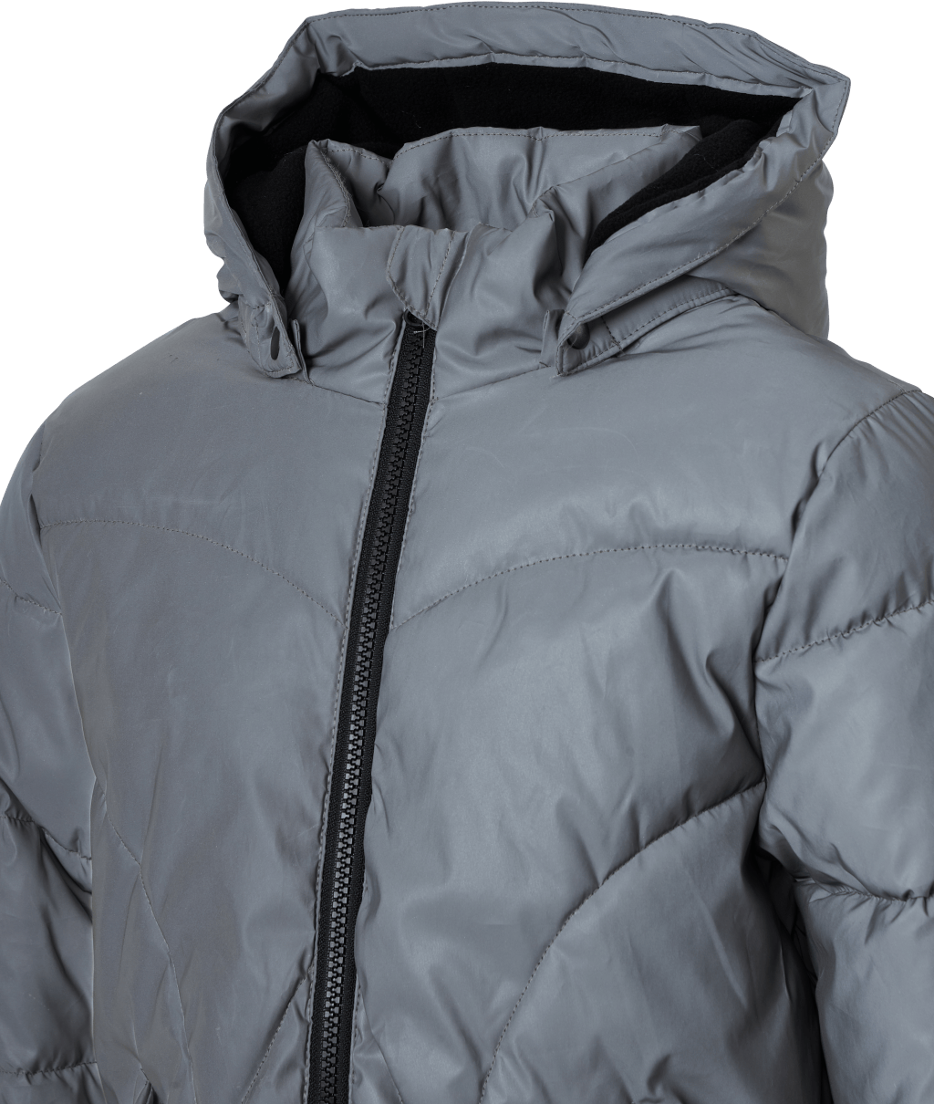 Nkfmaya Reflective Jacket Frost Gray - Bild 4