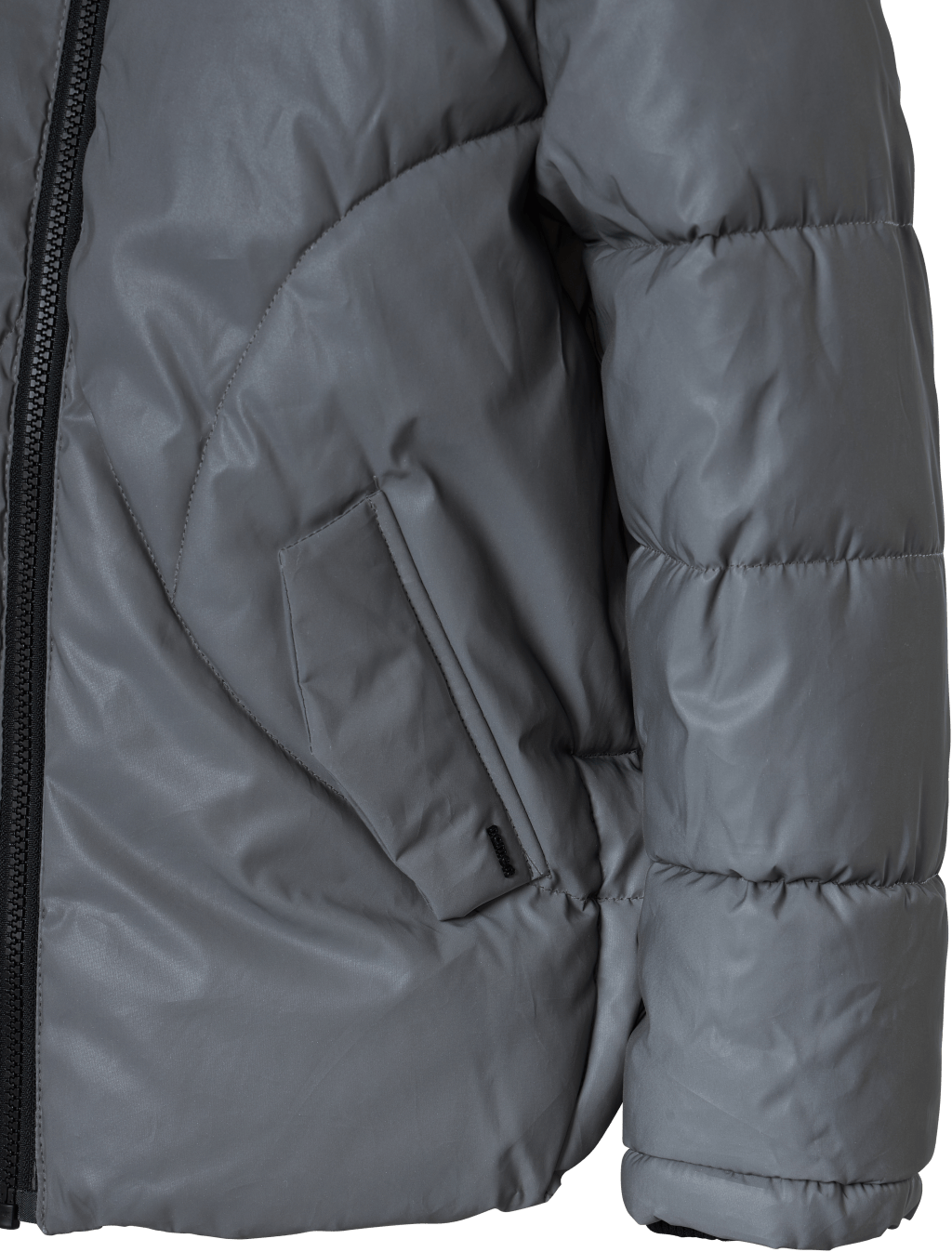 Nkfmaya Reflective Jacket Frost Gray - Bild 5