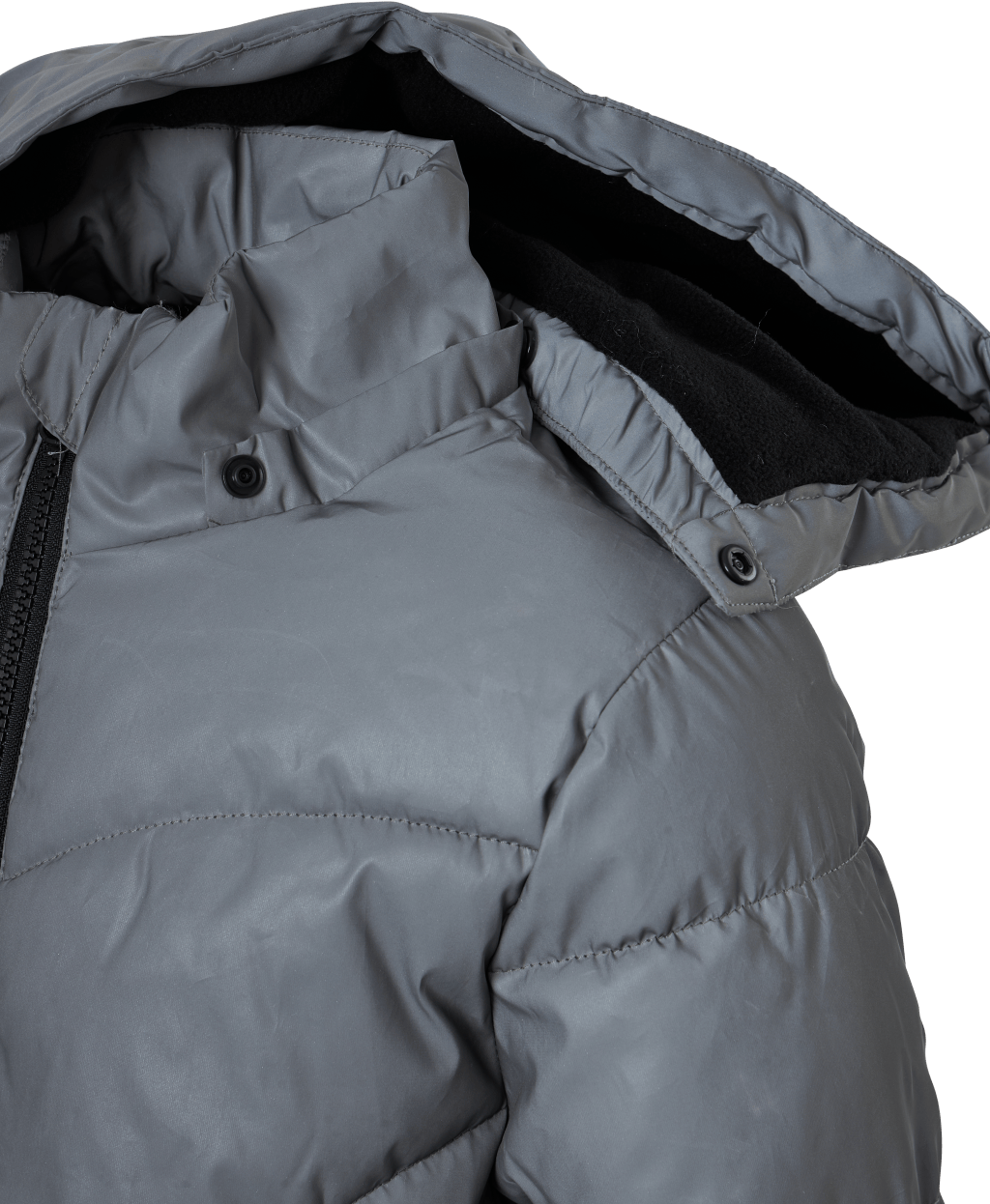 Nkfmaya Reflective Jacket Frost Gray - Bild 6