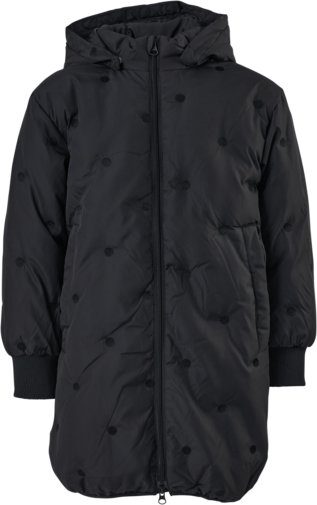 Nkfmabel Long Down Jacket Black, Unisex, Apparels, jackets, Black, 152
