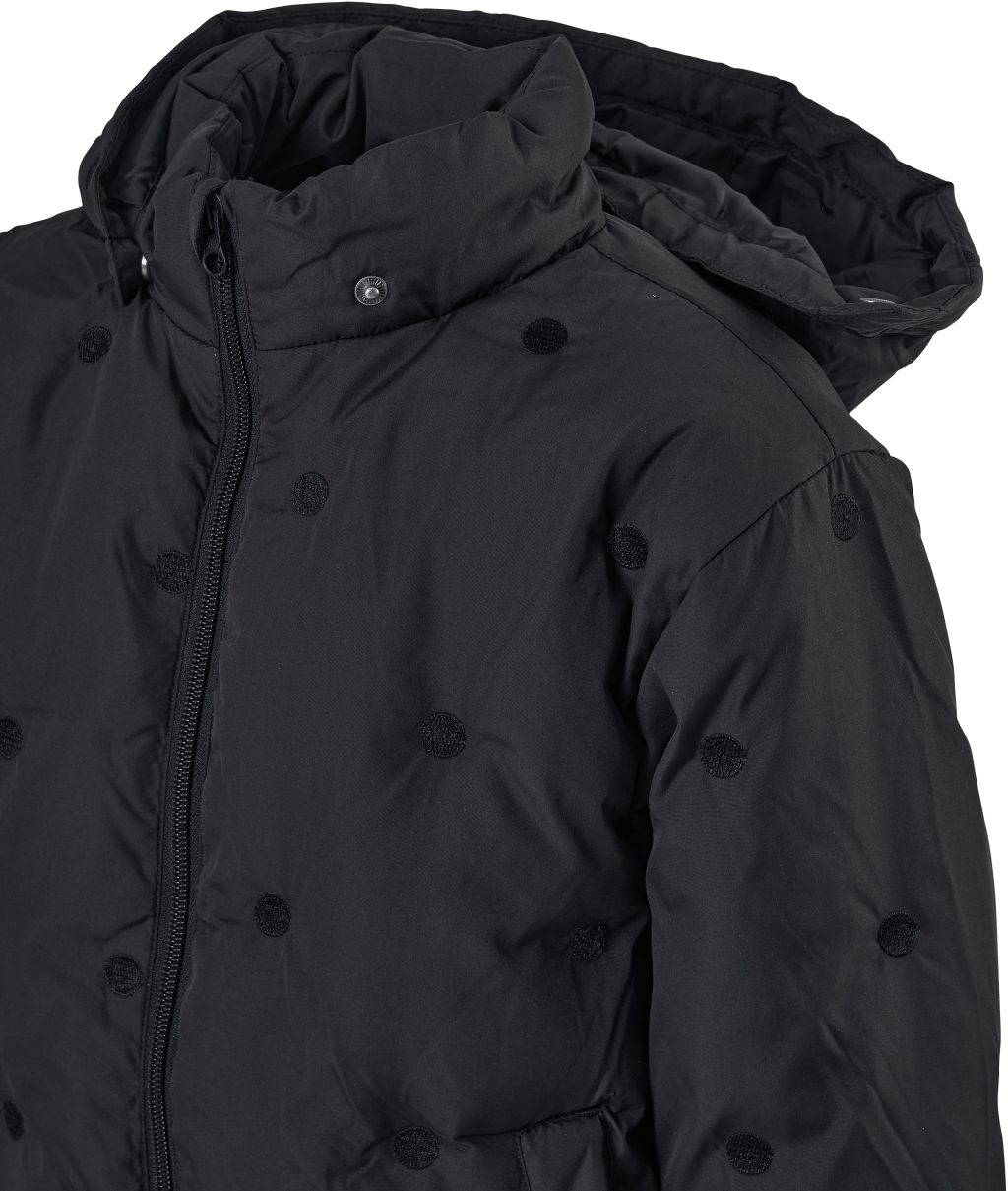 Nkfmabel Long Down Jacket Black - Bild 5
