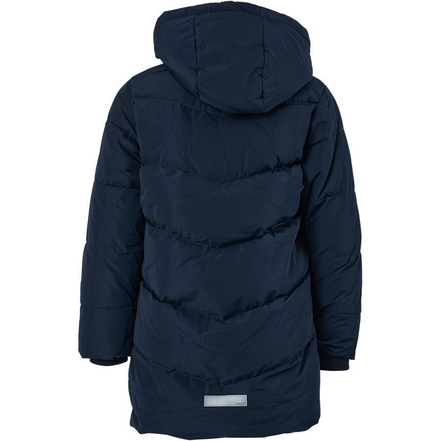 Nkfmown Long Down Jacket 1fo Dark Sapphire - Bild 3