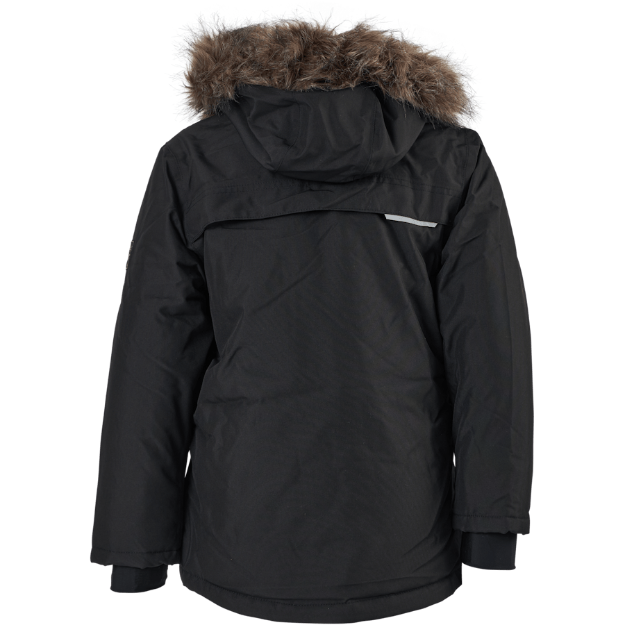 Nkmsnow10 Jacket Black 4fo Black - Bild 3