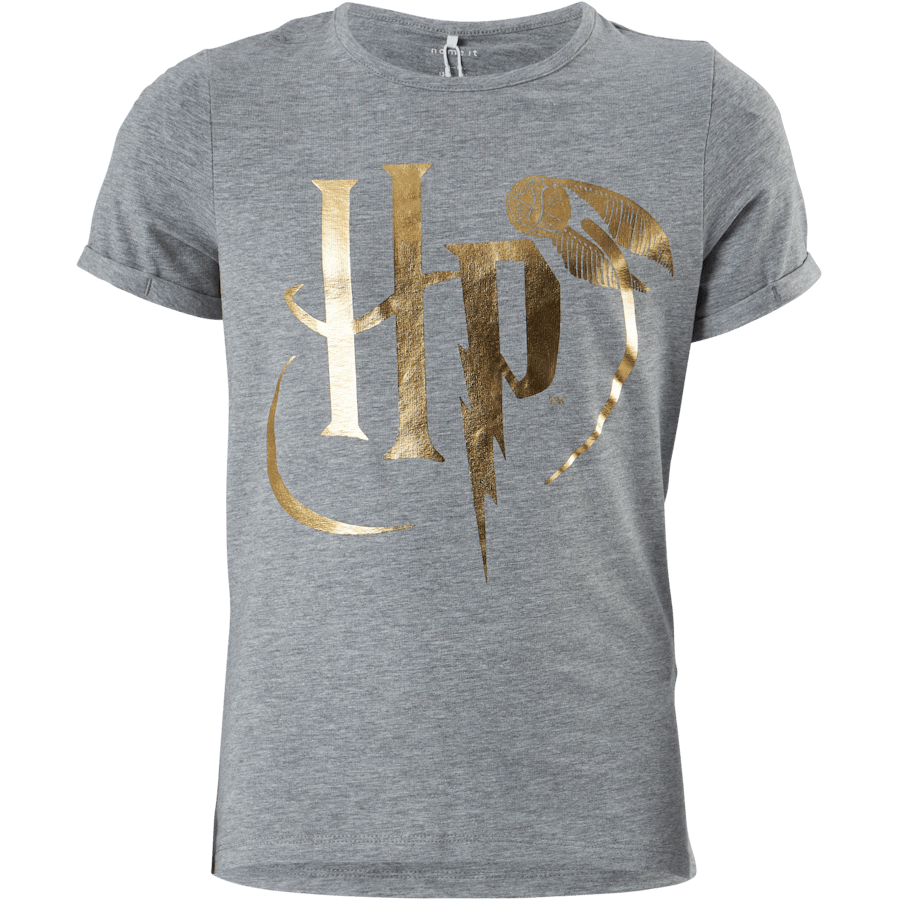 Nkfharrypotter Axa Ss Top Wab Grey Melange