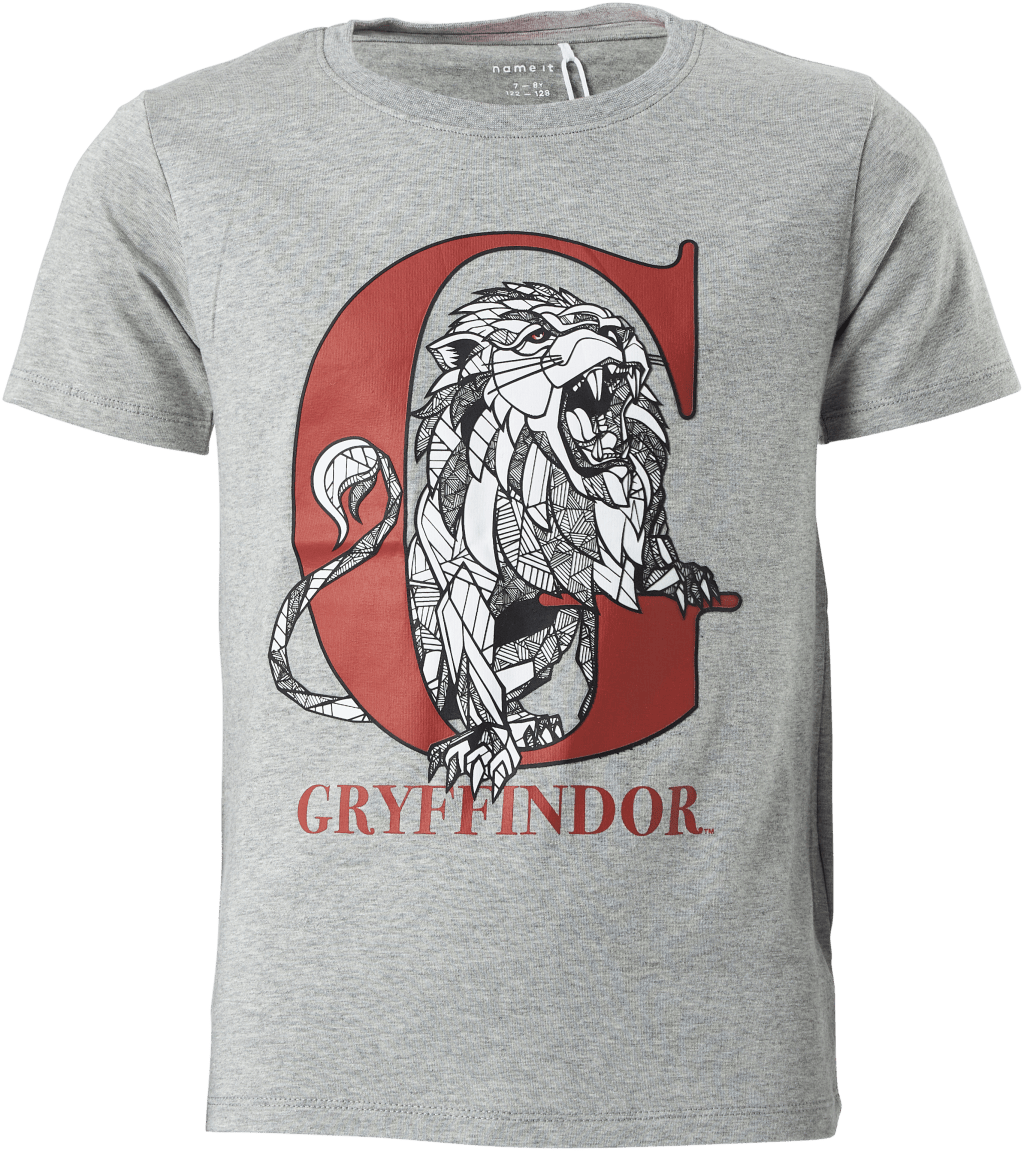 Nkmharrypotter Ron Ss Top Wab Grey Melange