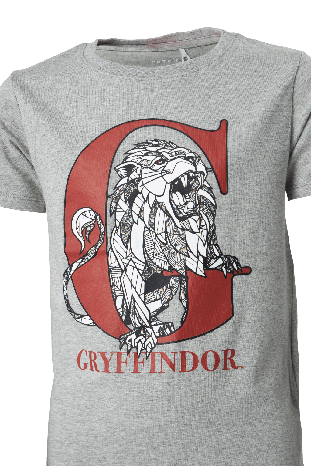 Nkmharrypotter Ron Ss Top Wab Grey Melange - Bild 4