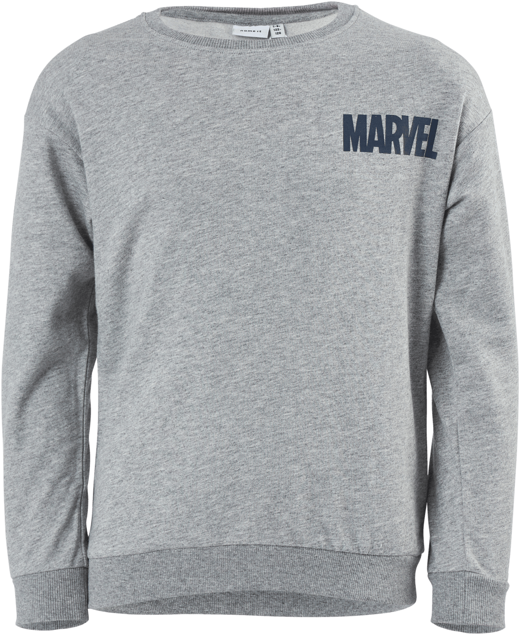 Nkmmarvel Patryc Sweat Bru Mar Grey Melange