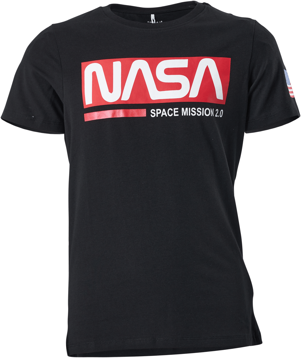 Nkmnasa Acton Ss Top Box Nas Black, Unisex, Apparels, T-shirt, Black, 116