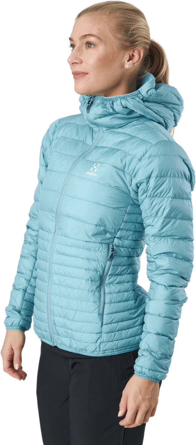 Micro Nordic Down Hood Frost Blue - Bild 2