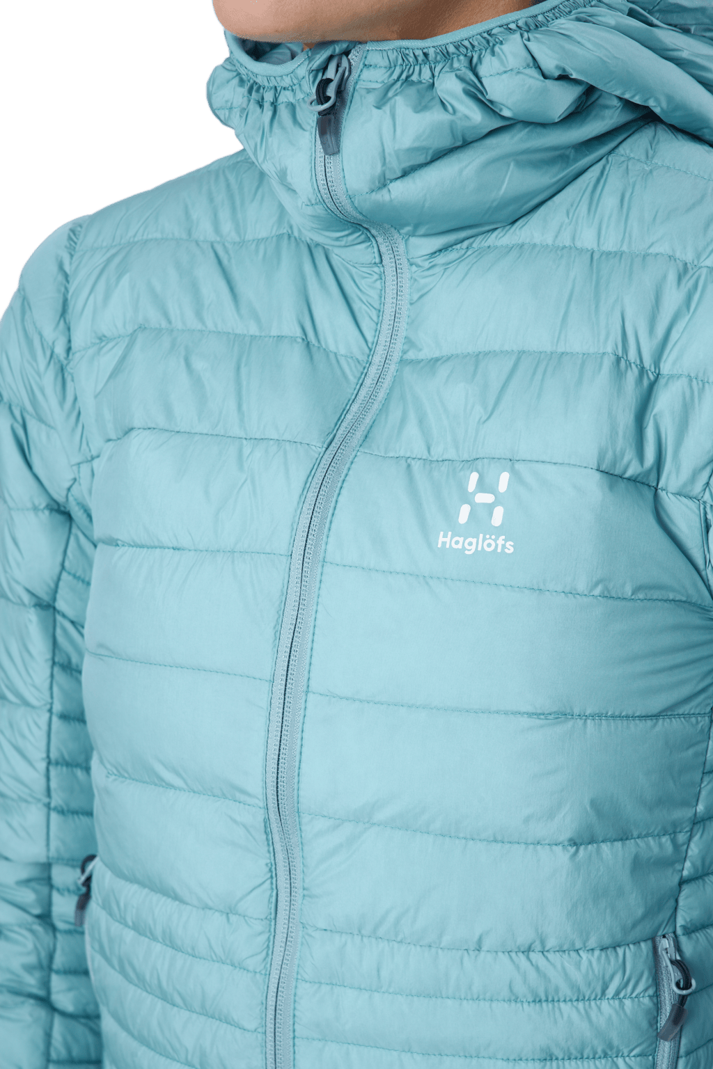 Micro Nordic Down Hood Frost Blue - Bild 4