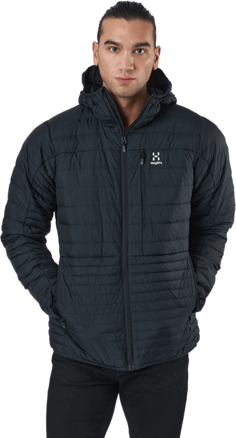 Micro Nordic Down Hood True Black - Bild 2