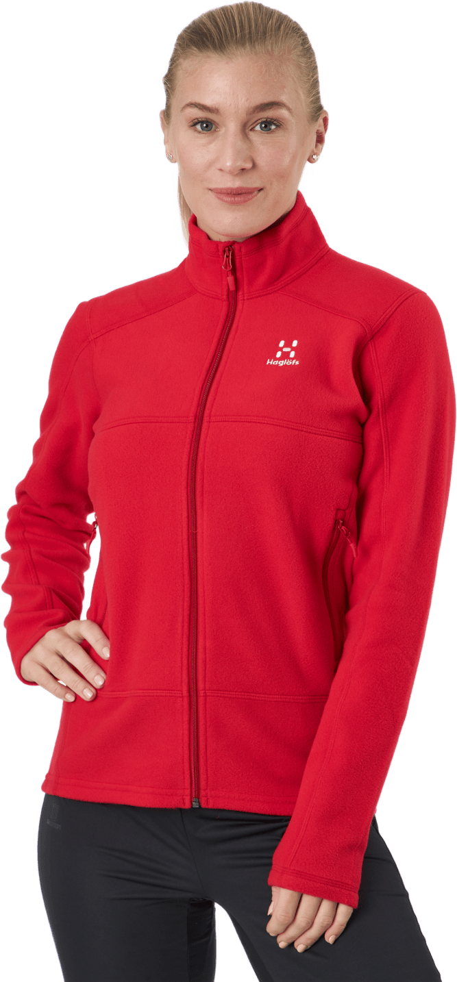 Buteo Mid Jacket Scarlet Red, Female, Apparels, Shirts, Red, XS