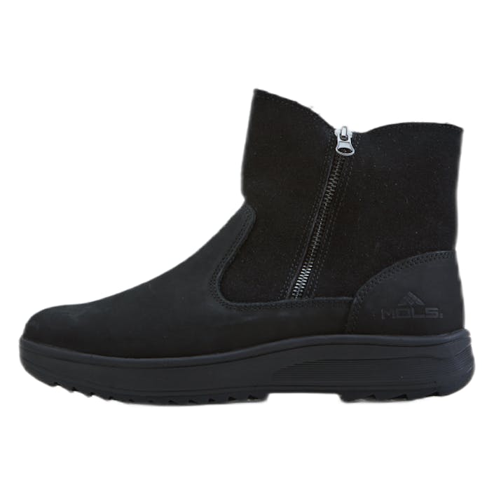 Saculi W Boot W/warm Lining Black, Female, Sko, Boots, Sort, EU 40