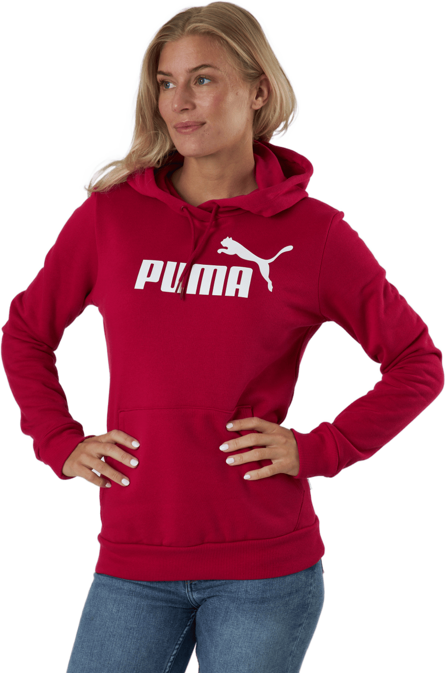 Ess Logo Hoodie Fl (s) Persian Red - Bild 2