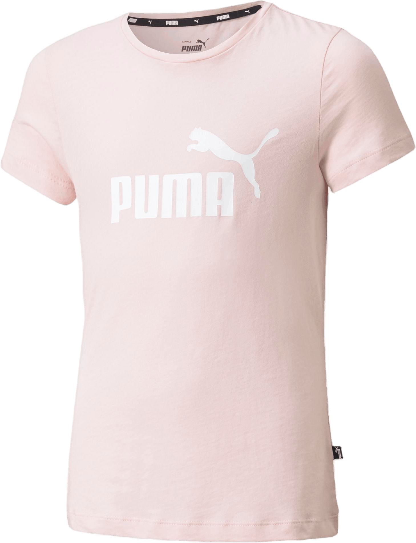 Ess Logo Tee G Lotus, Unisex, Tøj, T-shirt, Lyserød, 128