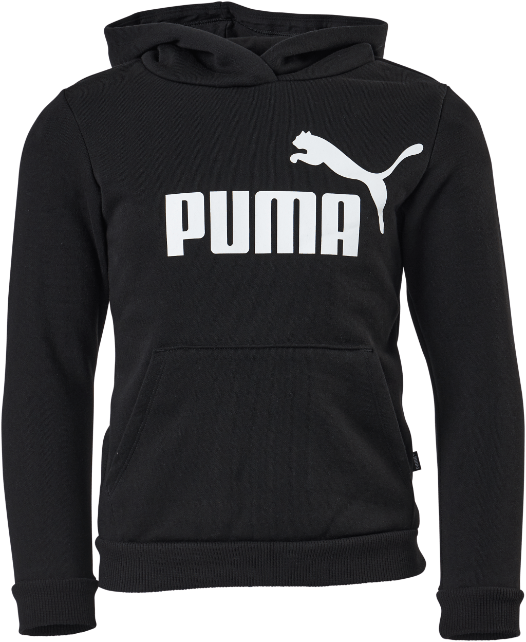 Ess Logo Hoodie Fl G Puma Black