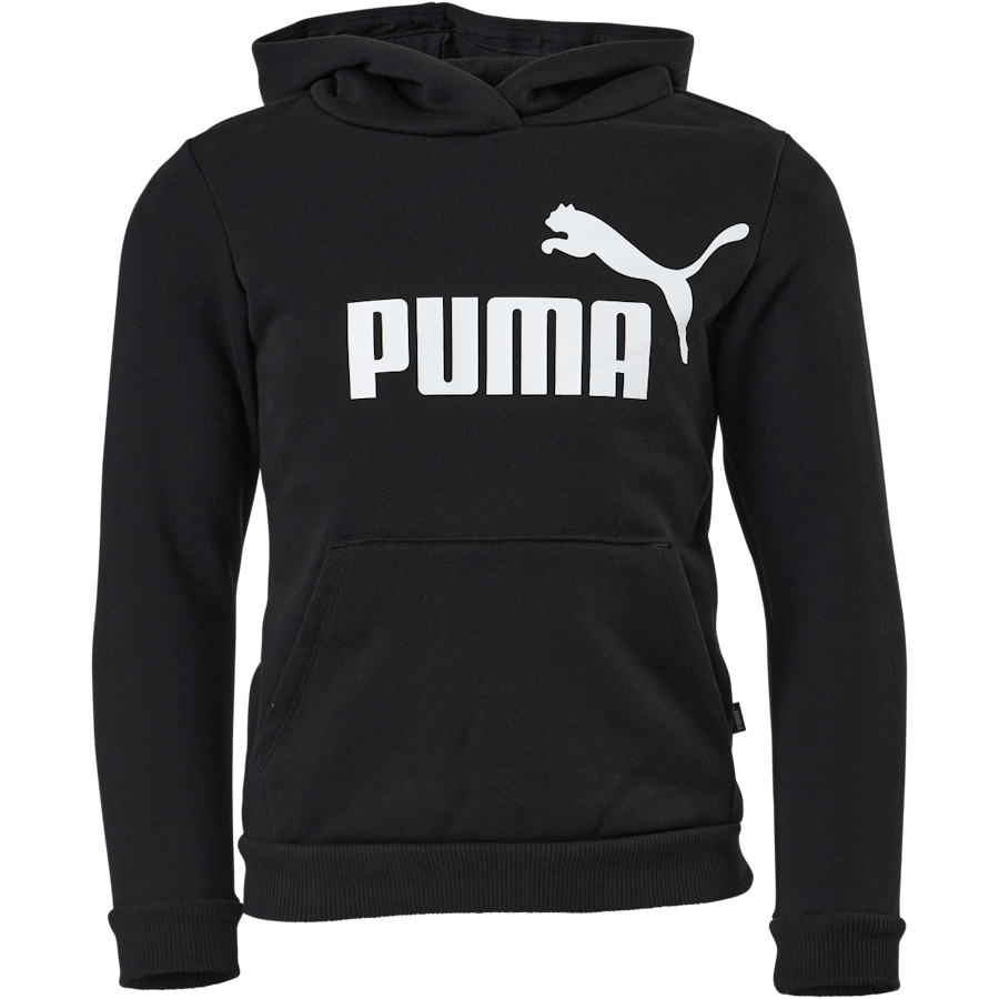 Ess Logo Hoodie Fl G Puma Black