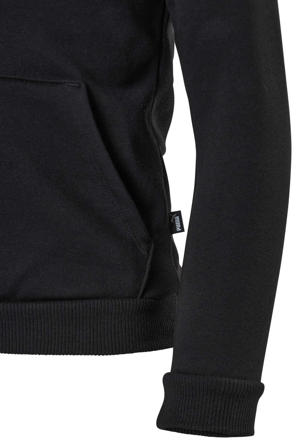 Ess Logo Hoodie Fl G Puma Black - Bild 5